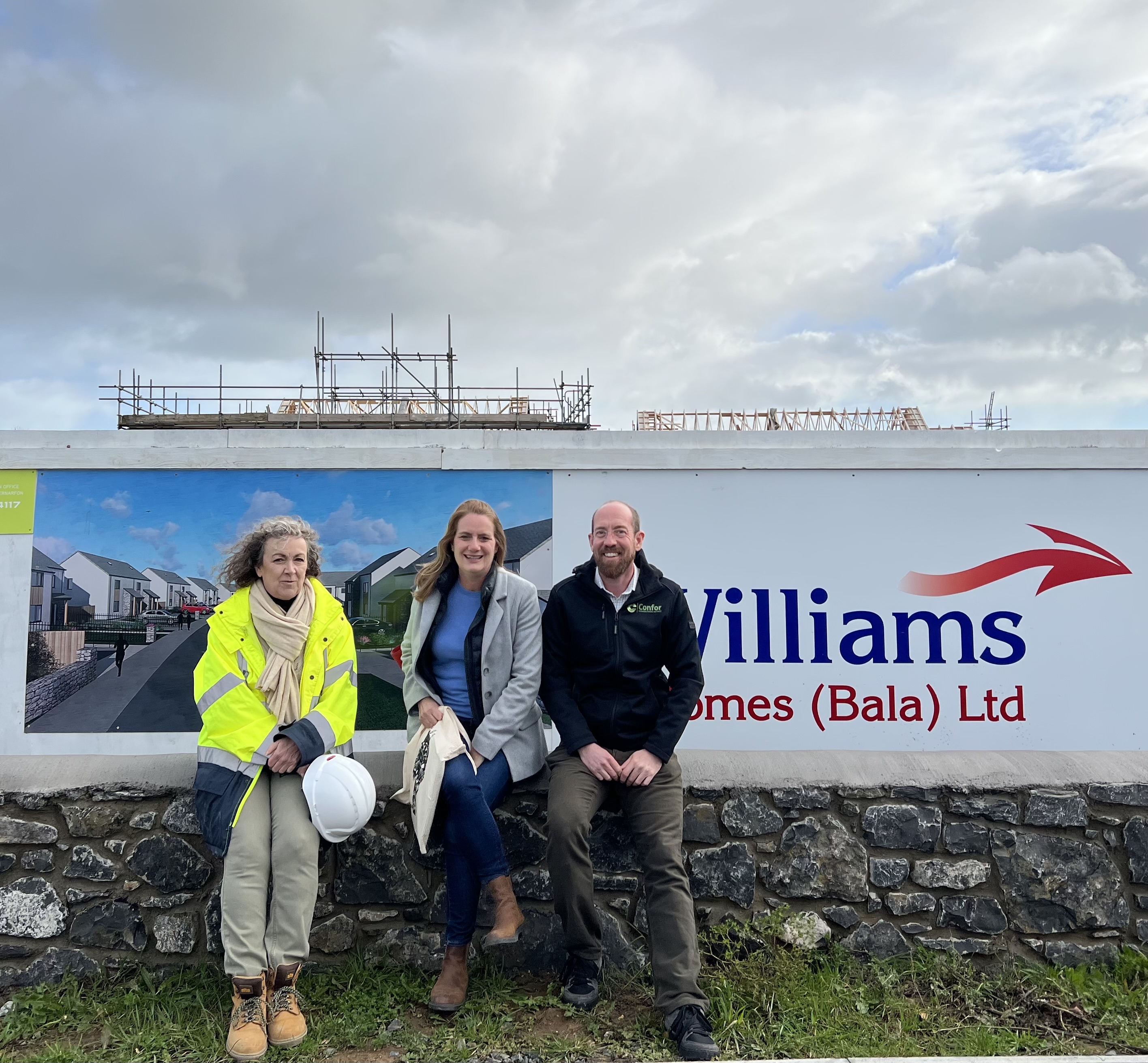 Penny Lofts (Williams Homes), Virginia Crosbie MP and Anthony Geddes