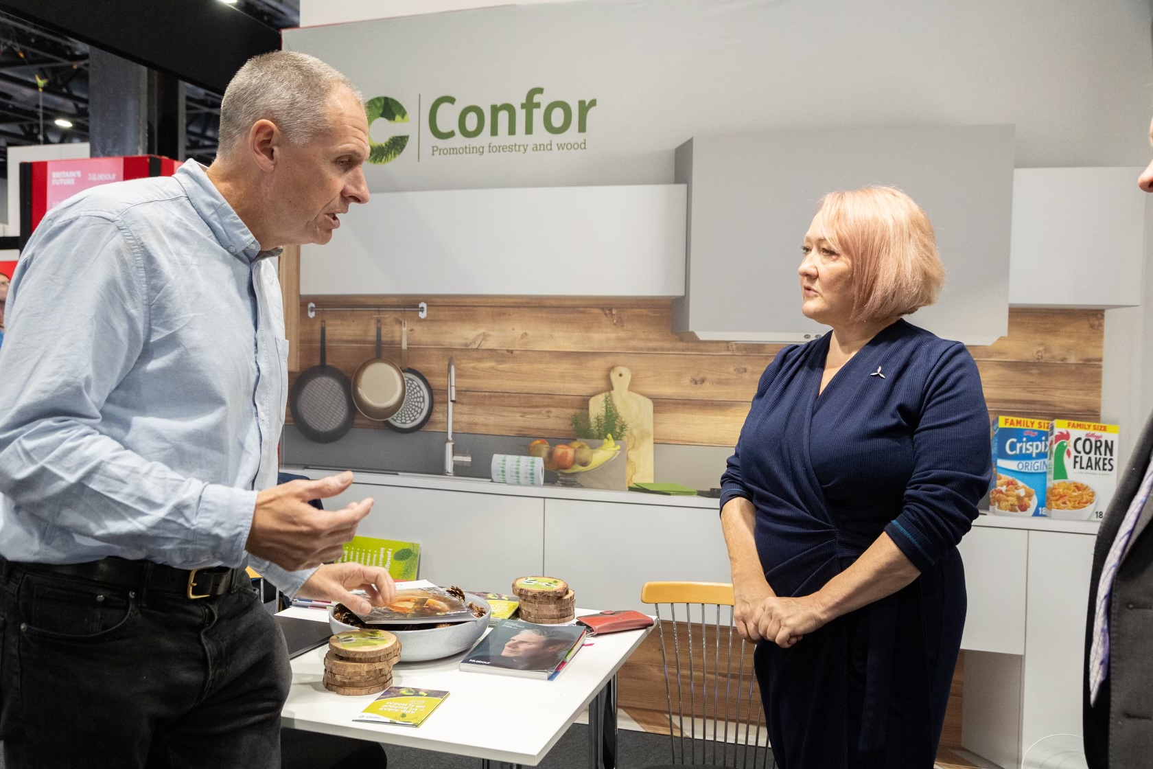 David Lee & Kerry McCarthy at 2023 Labour Conference