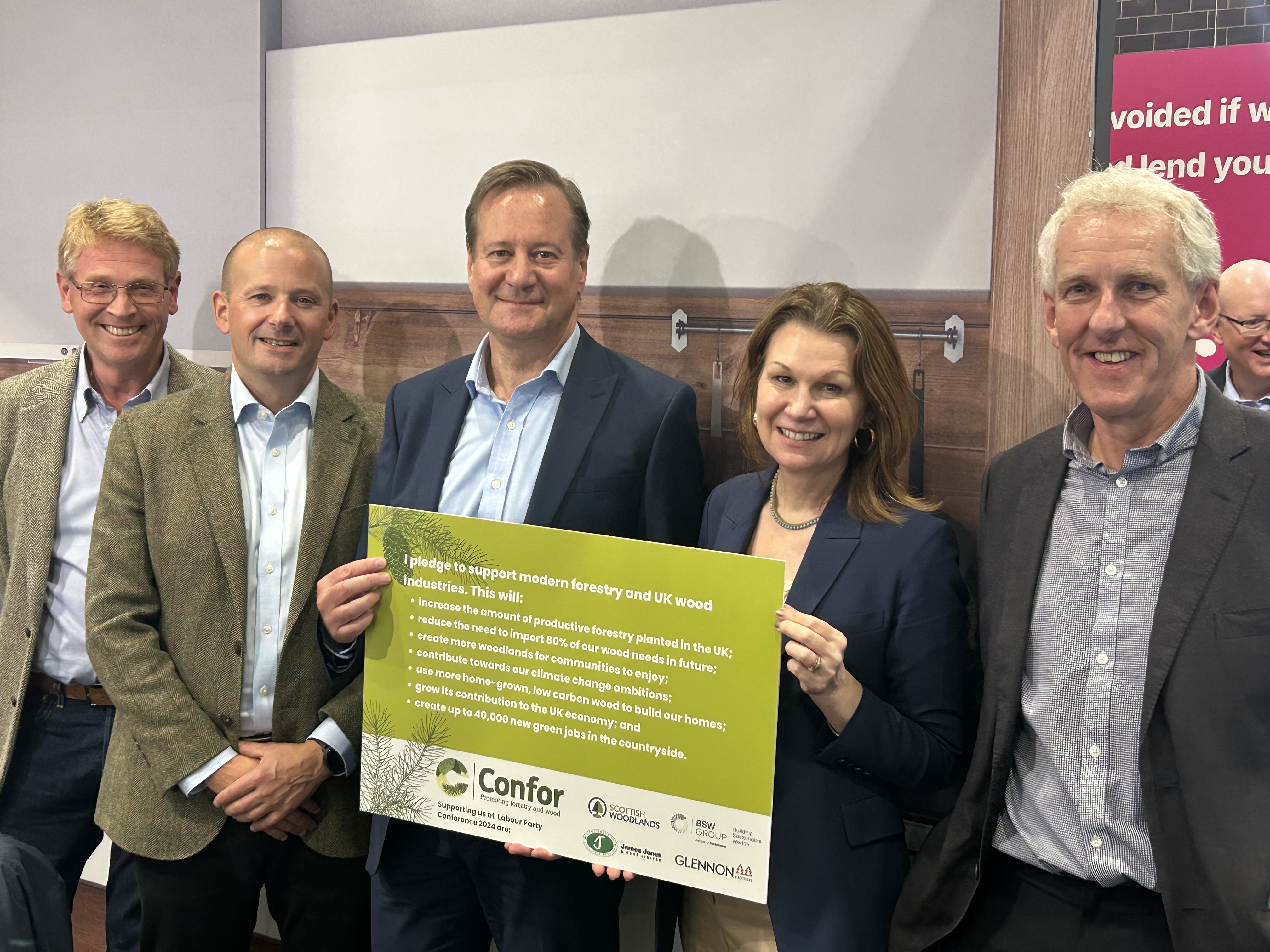 Andrew Henry, David Robertson, Stuart Goodall, Baroness Hayman & David Leslie